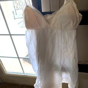 PINK Nightgown, Spaghetti Strap, Size M